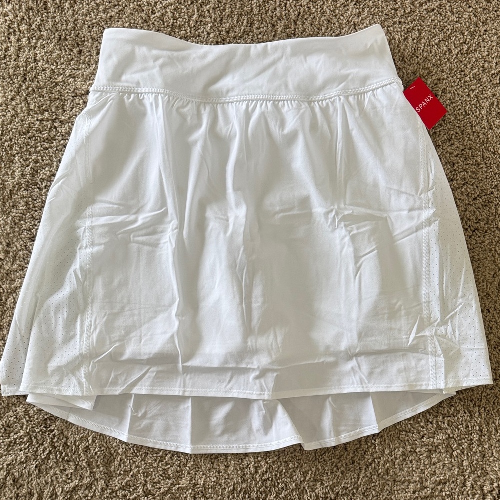 Spanx Get Moving White Athletic Skort